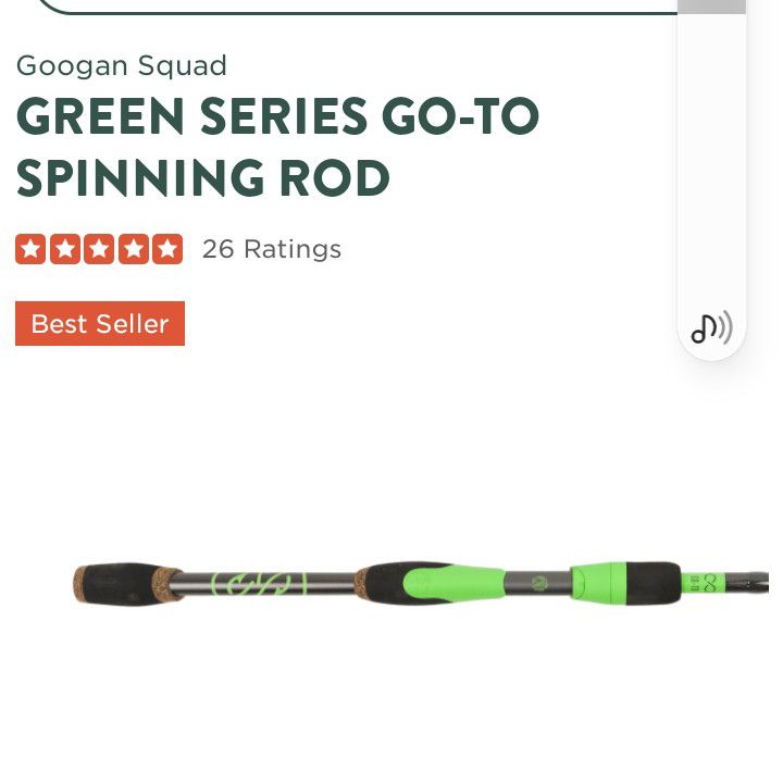 Googan Squad Spinning Rod for Sale in Victorville, CA - OfferUp