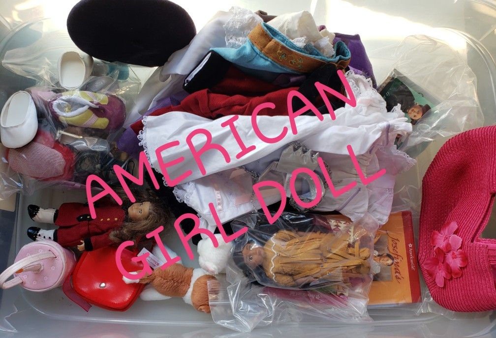 American Girl DOLL Accessories Lot