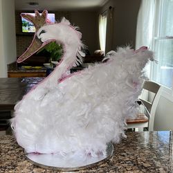 Big Foam Swan for Party decorations 