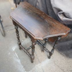 Antique Wood Folding Table
