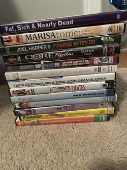 Lot Of Workout DVDs