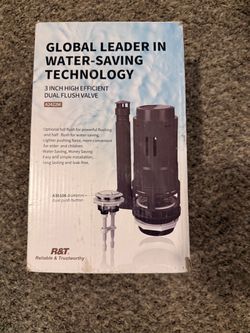 R&T 3-Inch Dual Flush Valve A2422M