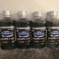 Pedialyte Electrolyte Solution Iced Grape, 33.8 fl oz