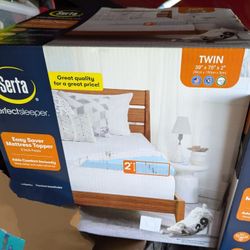 Serta Perfect Sleep 2 " Mattress Topper Twin Size 