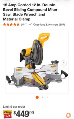 12 inc miter saw-double bevel sliding
