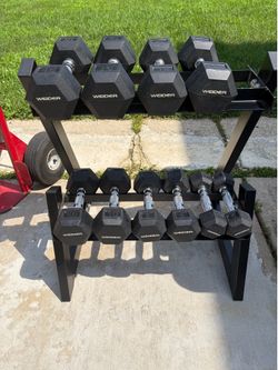 Brand new her dumbbell set