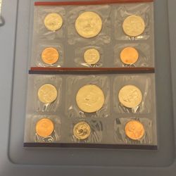 1995 United States Mint Uncirculated Coin Set.