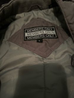 Members Only Race Jacket Size Large