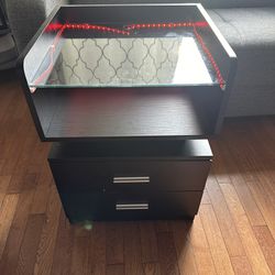 1 Led Nightstand !!  FOR SALE.