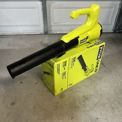 New RYOBI ONE+ 18V 90 MPH 250 CFM Cordless Battery Leaf Blower (Tool Only)