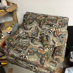 Route 66 Stylized Arm Chair 