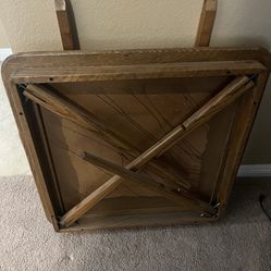 Game Table, 4 X 4 Foldable $60