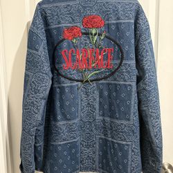 Scarface X Shoe Palace Men’s XXL Jean Jacket!