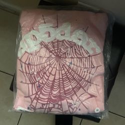 Pink Sp5der Og Hoodie