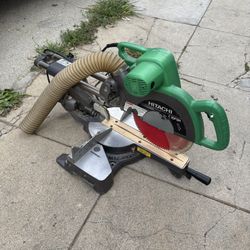 Hitachi Slide Miter Saw 
