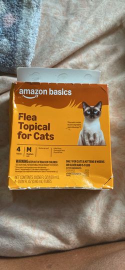 Cat flea control topical.