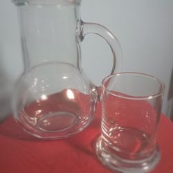 2 Pc. Bedside Caraffe and Tumbler Set