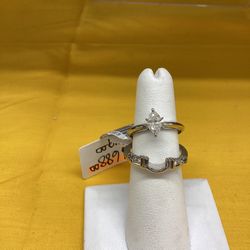 Diamond Wedding Set 14k