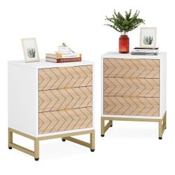 Nigntstand, Modern Bedside Table