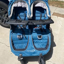 Citymini GT Double Jogging Stroller With Tray
