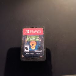 Nintendo switch Luigi's mansion 3