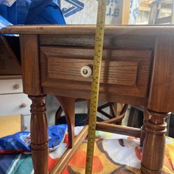 End Table With Drop Sides $30