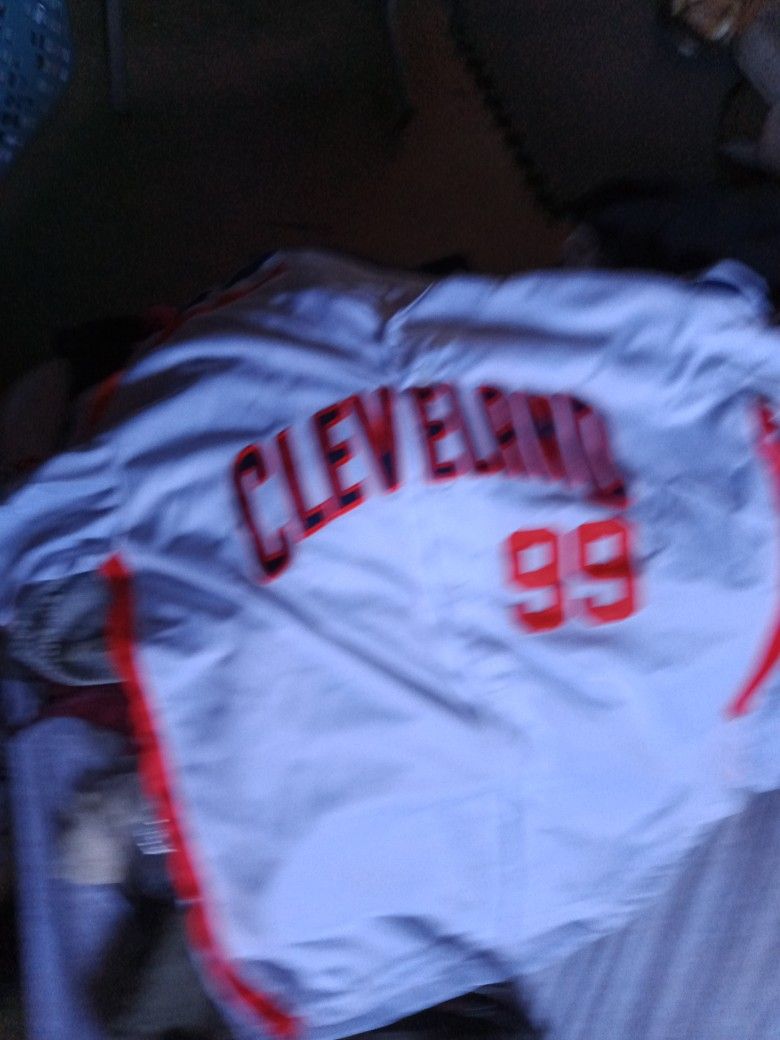Baseball Jersey Cleveland Indians From The Movie Major League