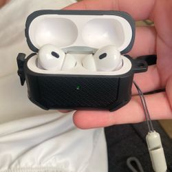 AirPods Pro 2 with a case 