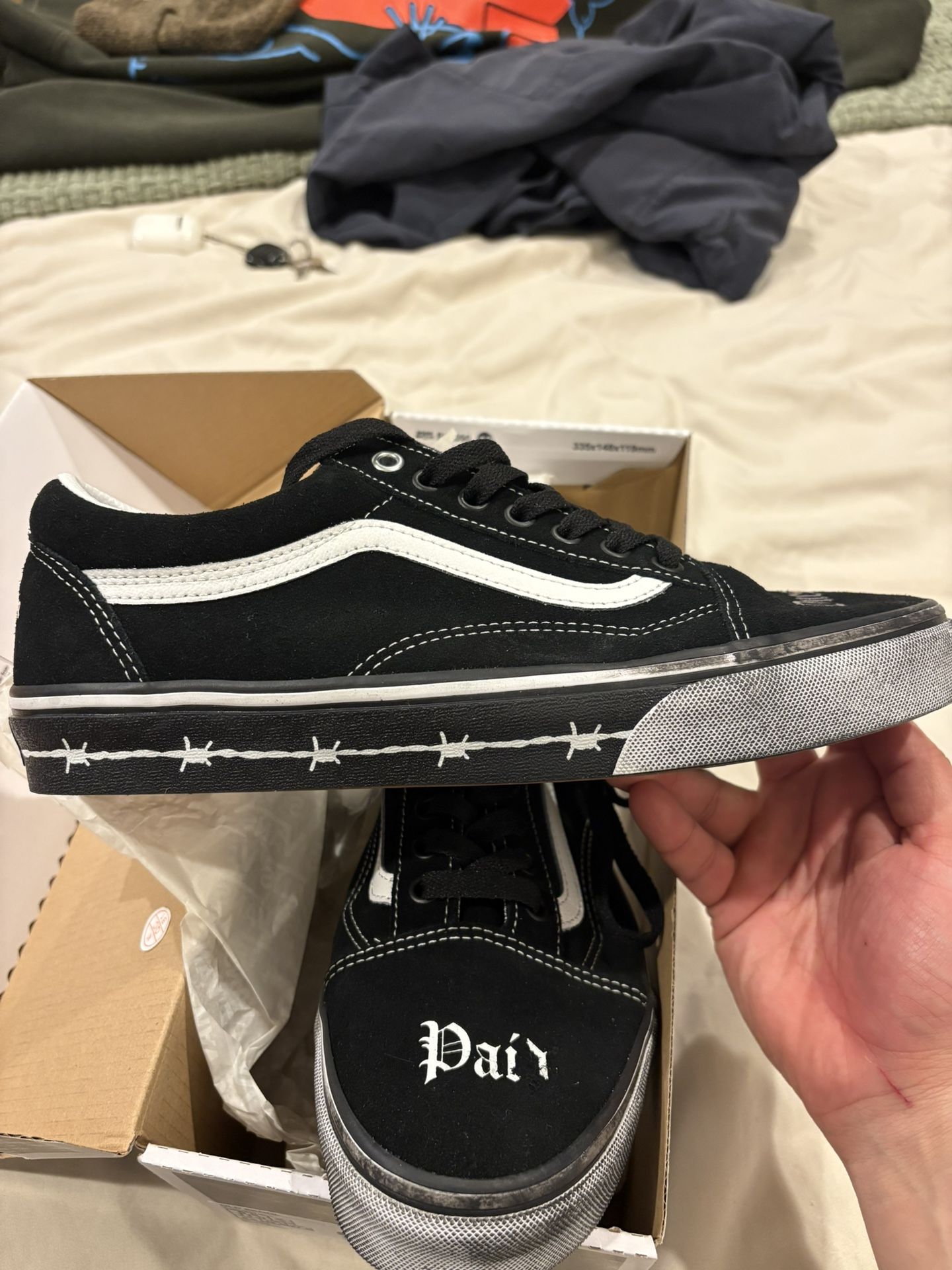 Vans X Travis barker Shoe