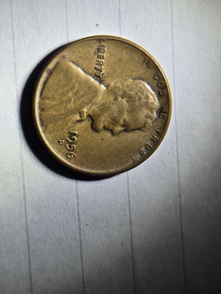 1956D WHEAT PENNY 