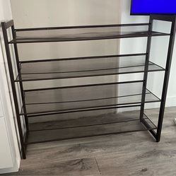 4 tier shoe rack organizer