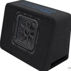 New Kicker L7s 10” Subwoofer With Ported Box