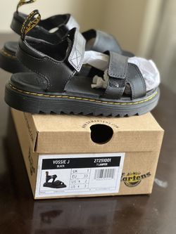 Little Girls Black Sandals