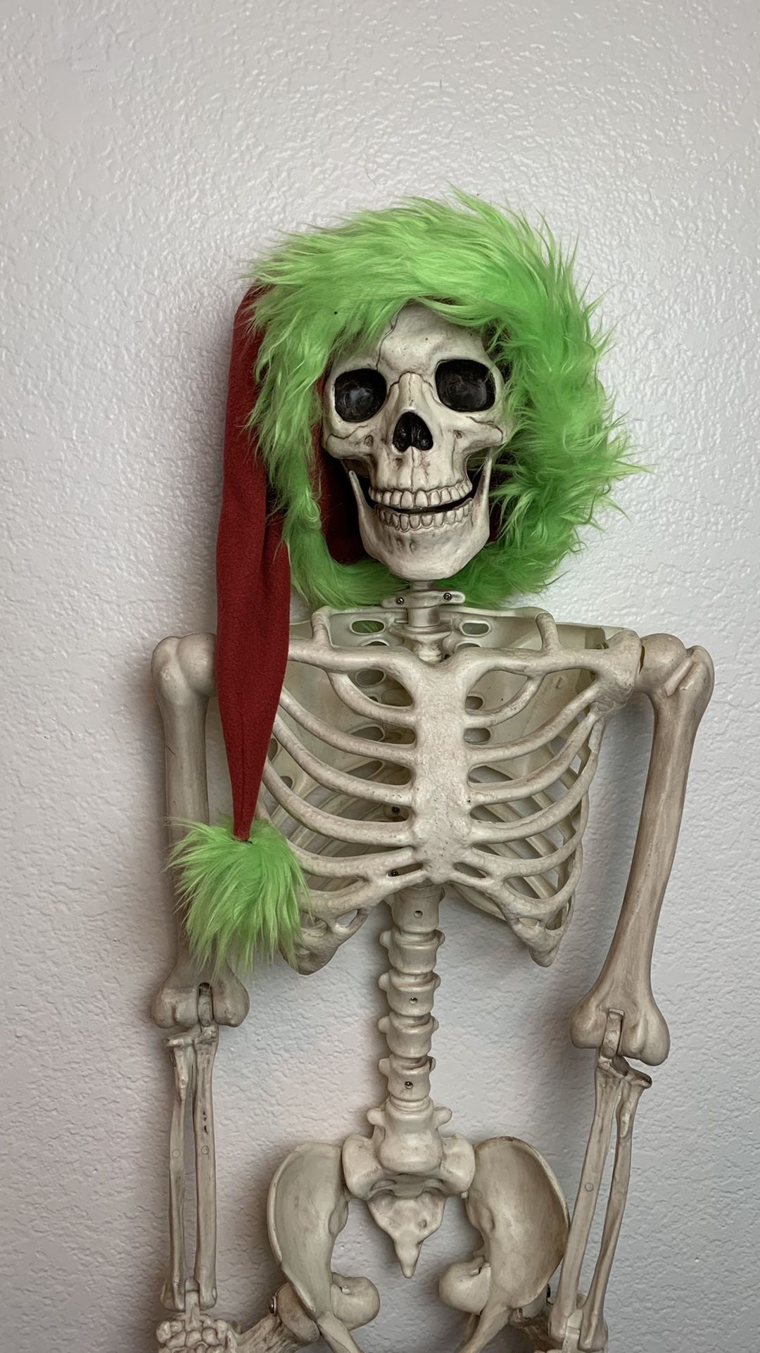 Red And Green Krampus Hat