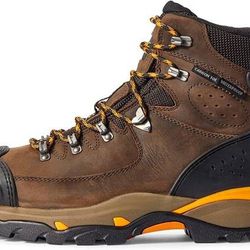 NEW Size  9 Wide ARIAT Men Endeavor 6" Waterproof Carbon Toe Work Boots Western