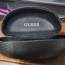 Guess Hard Shell Black Sunglasses Case 