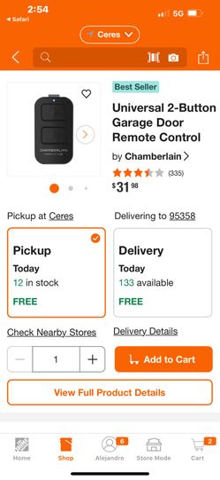 New Garage Control