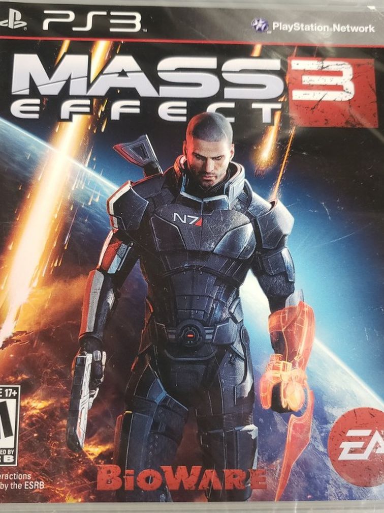 Mass Effect 3 New, Sealed Ps3