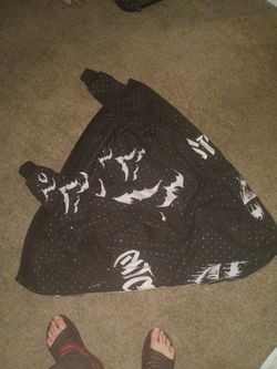 Custom hoodie with rhinestone