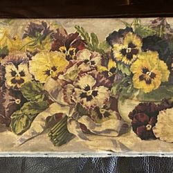 Floral Canvas Art by The Late Grace Allen