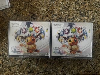 Prismatic Evolutions Elite Trainer Box Pokemon TCG (x2)