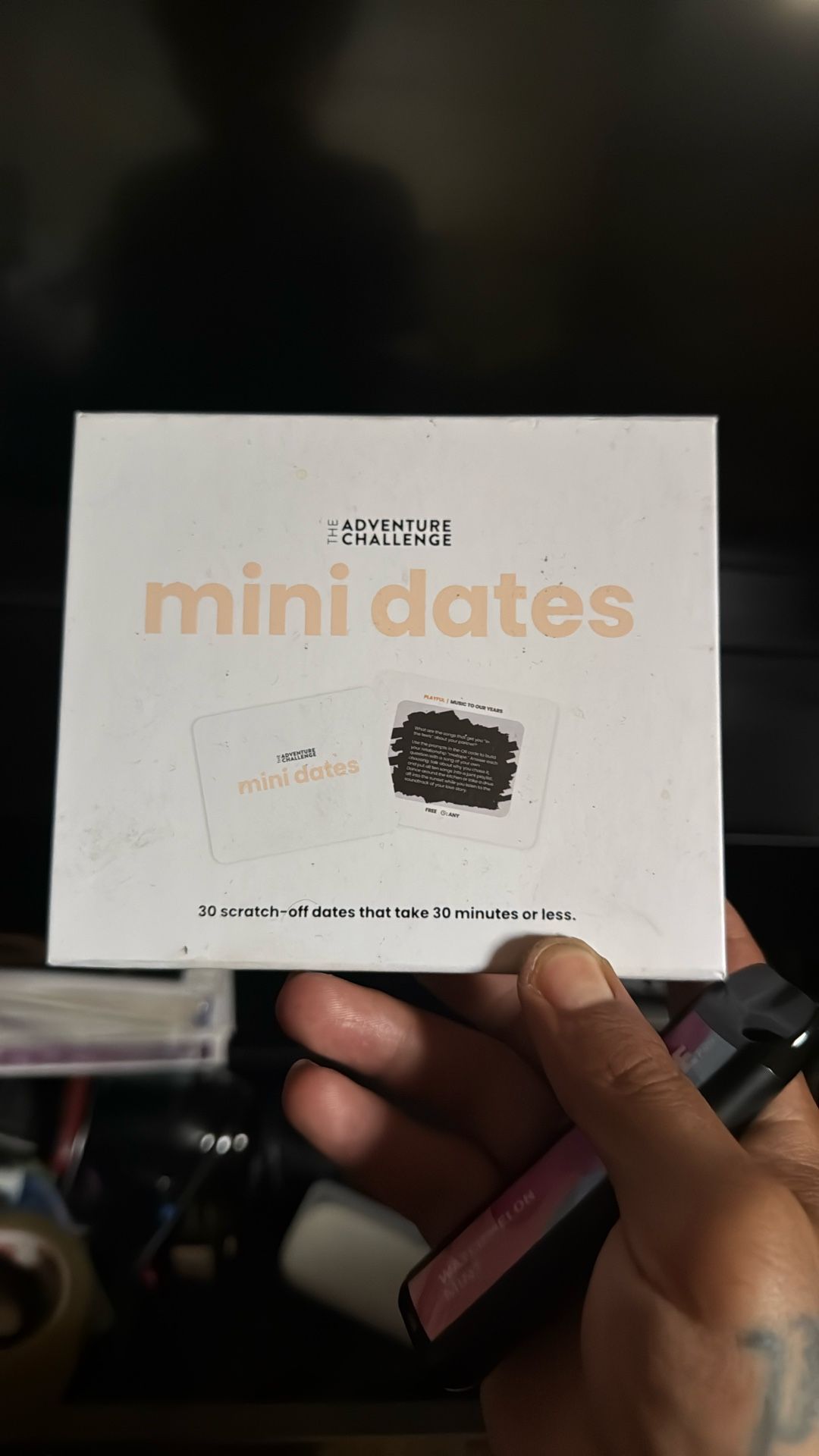 Unique Scratch Off Date Cards W/ Album Book