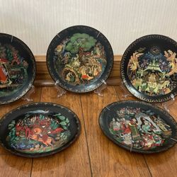Vintage Russian Plates