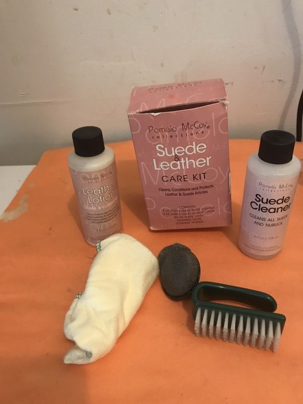 Suede/Leather Cleaner clothes, shoes, furniture