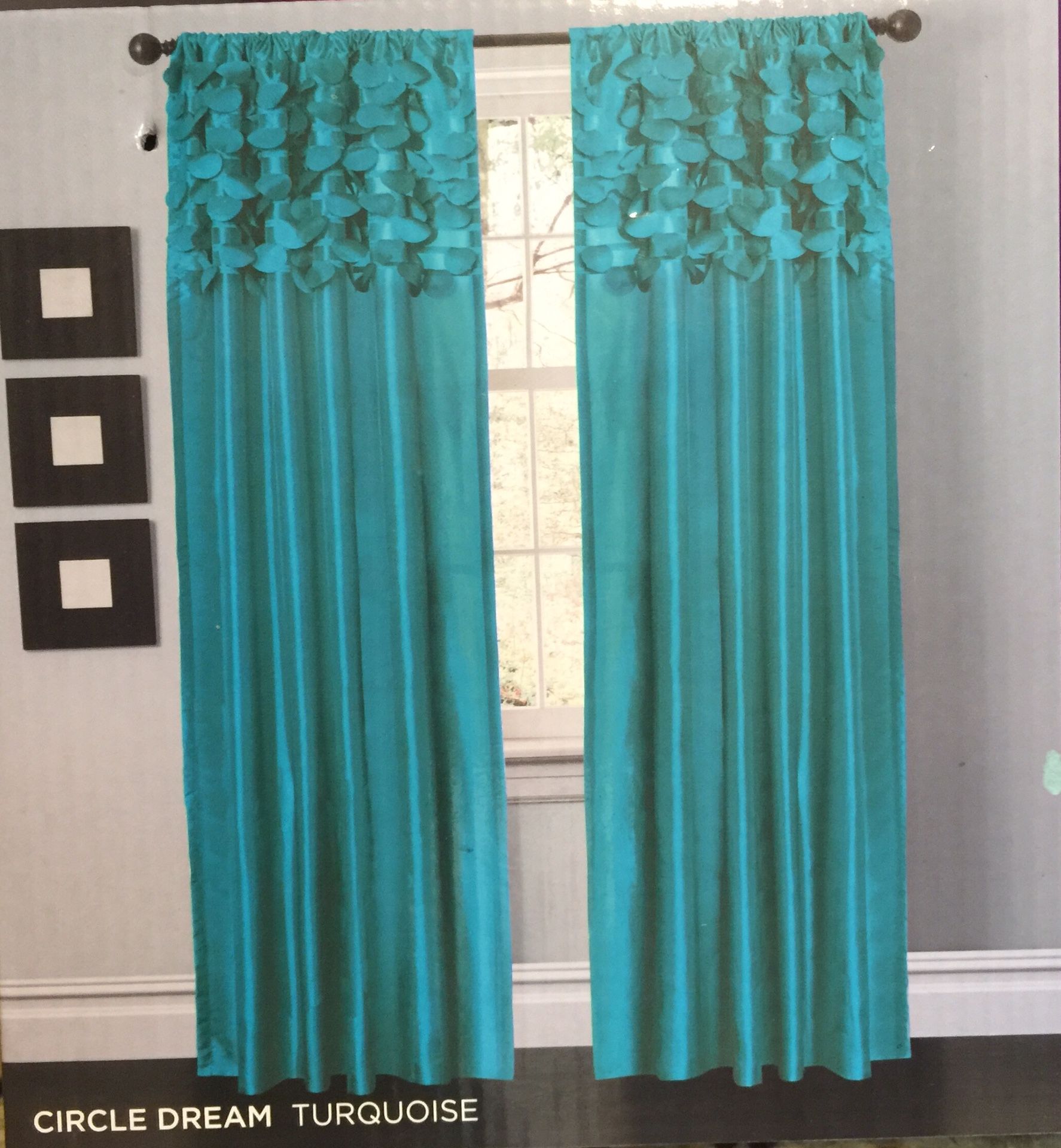 Curtains - Teal Color NEW!!