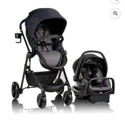 Evenflo Pivot travel system