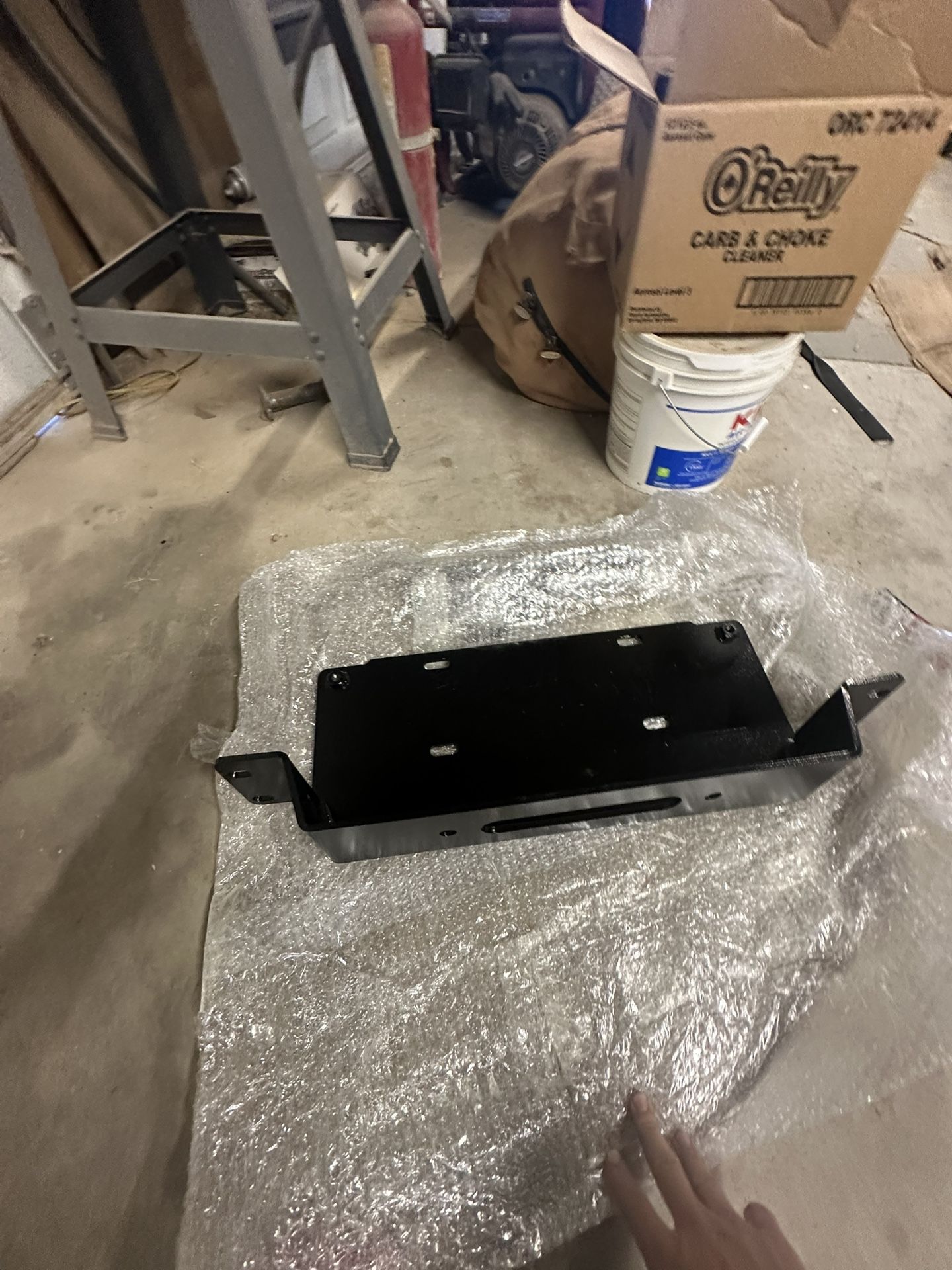 Jeep Stock  Winch Plate Plate For Stock