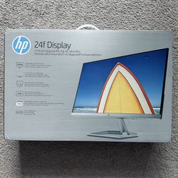 HP 24f LED Display 24" - Full HD Silver