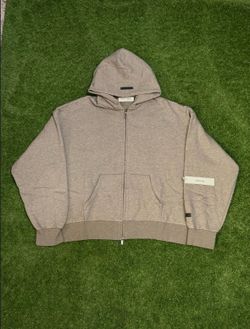 Grey Essentials Zip Up