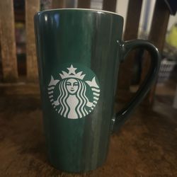 Starbucks 2021 Holiday Mug Coffee 16oz Tall Red Green Ombré Stripe